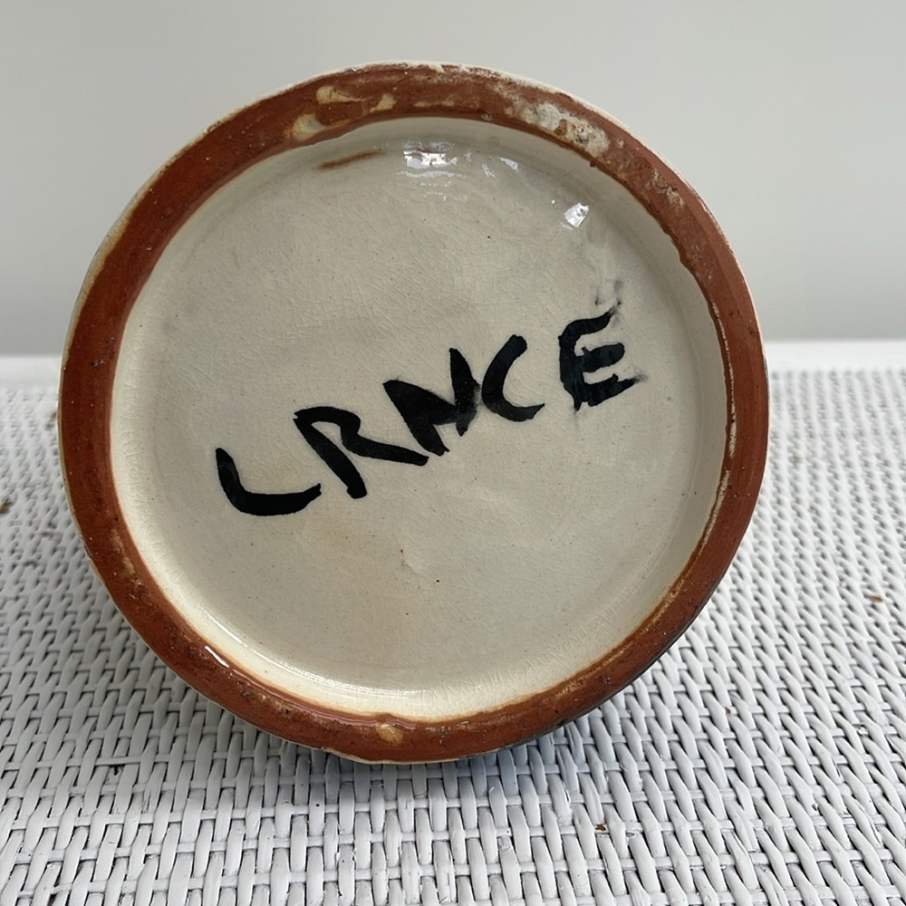 Hand painted clay Jug Pitcher by LRNCE Picasso-Vibes - Picture 5 of 5